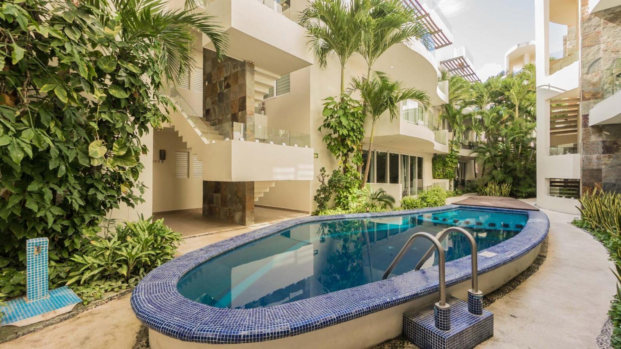 Playa Village Condo By Bvr Плайя-дель-Кармен Екстер'єр фото